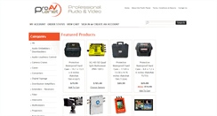 Desktop Screenshot of proavplanet.com